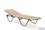 Шезлонг Dias алюминиевый, бежевый Шезлонг Dias алюминиевый, бежевый