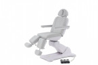 Педикюрное кресло электрическое MED-MOS ММКП-3 (КО-193Д) св.серый с ножной педалью