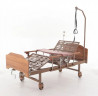 Кровать для лежачих больных с матрасом BELBERG Dana (ЛДСП, светло-коричневый)