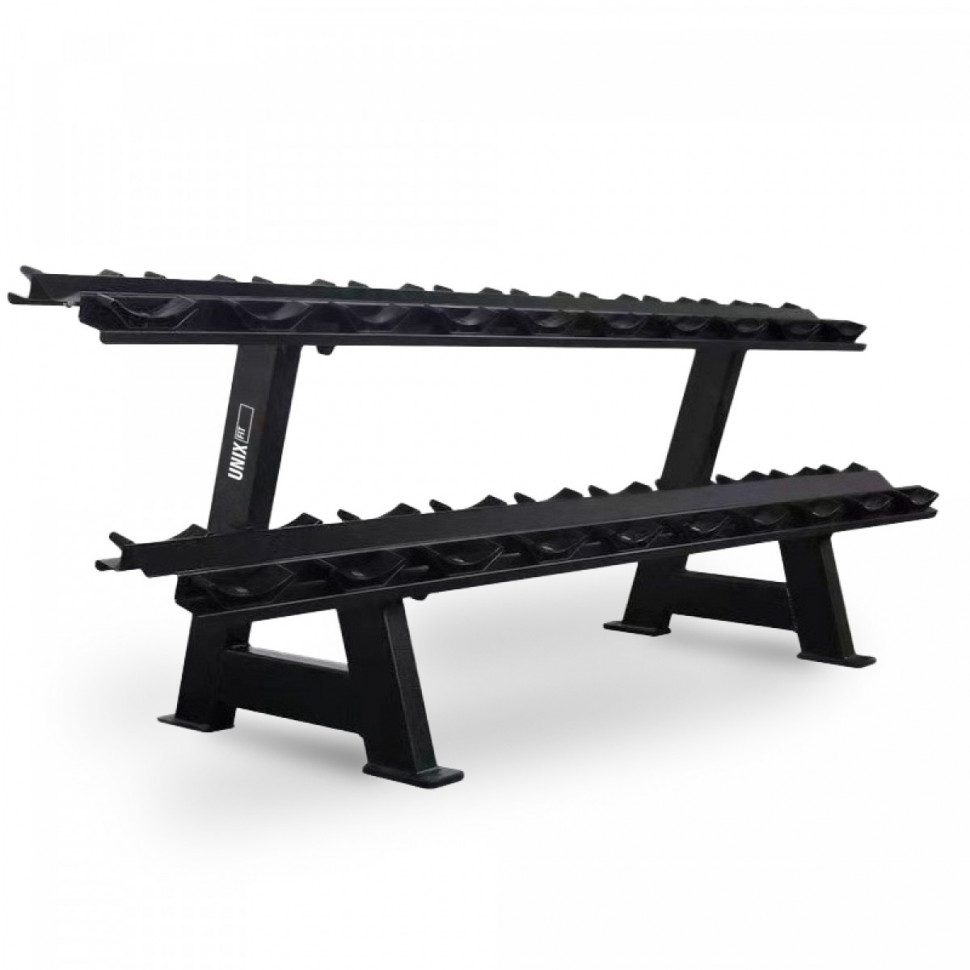 Стойка для гантелей UNIX Fit DumRack 10 PRO (500 кг) Стойка для гантелей UNIX Fit DumRack 10 PRO (500 кг)