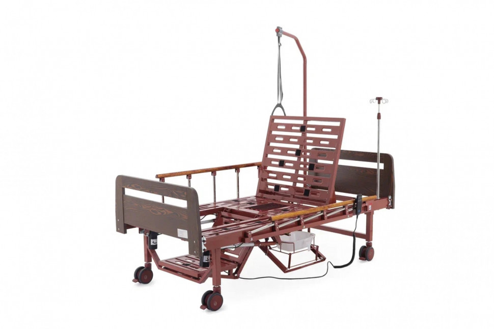 Кровать электрическая MMED-MOS YG-2 (ЛДСП кор, 6 секций, матрас, уголки, столик, ванночка, К, ТУ) Кровать электрическая MMED-MOS YG-2 (ЛДСП кор, 6 секций, матрас, уголки, столик, ванночка, К, ТУ)