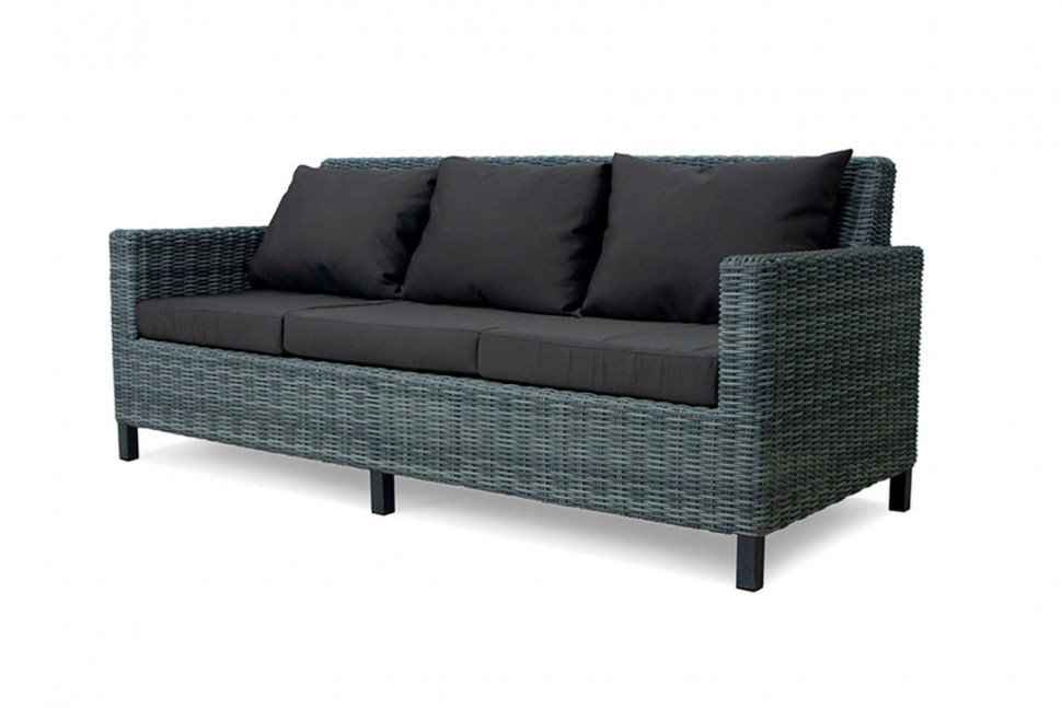 MOKKA BELLA Диван 3-х местный, цвет серый MOKKA BELLA Диван 3-х местный, цвет серый